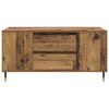 vidaXL Mesa de centro com gaveta Madeira Antiga 102 x 44,5 x 50 cm