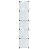 vidaXL Arm&aacute;rio pl&aacute;stico modular 14 gavetas 37x146x180,5cm branco