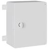 vidaXL Arm&aacute;rio de Controle Cinzeto 47 x 20 x 60 cm Pl&aacute;stico ABS