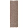 vidaXL Tapete de tecido plano para exterior 80x250 cm castanho