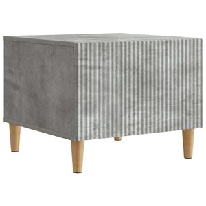vidaXL Mesa de centro com gaveta Cinzento Cimento 49 x 50 x 40 cm