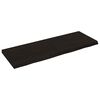 vidaXL Tampo de mesa 140x50x(2-6) cm carvalho tratado castanho-escuro