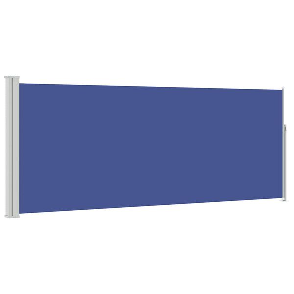 vidaXL Toldo lateral retr&aacute;til 120x300 cm azul