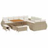 vidaXL Conjunto de Sof&aacute; de Jardim 13 unid. 13-N&uacute;mero de lugares