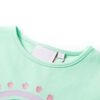 T-shirt infantil verde brilhante 140