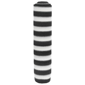 vidaXL Rede de privacidade PEAD 75 g/m&sup2; 1x25 m antracite e branco