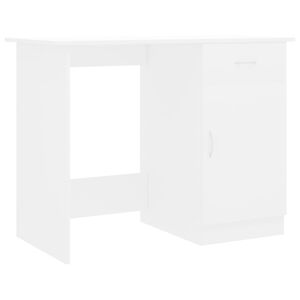 vidaXL Secret&aacute;ria 100x50x76 cm derivados de madeira branco
