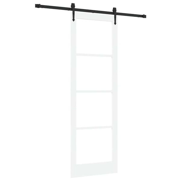 vidaXL Porta Deslizante Branco 78 x 232 cm