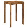 vidaXL Mesa de Bar de Jardim Natural 70 x 68,5 x 105 cm