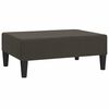 vidaXL Apoio de p&eacute;s 78x56x32 veludo cinzento-escuro