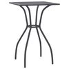 vidaXL Mesa de jardim 50x50x72 cm malha de a&ccedil;o antracite