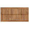 vidaXL Tampo de Mesa 88,5 x 45 x 2 cm Retangular Natural