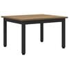 vidaXL Mesa de centro Carvalho Artesanal 60 x 50 x 36 cm