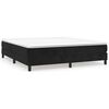 vidaXL Estrutura de cama com molas 180x200 cm veludo preto