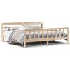 vidaXL Cama sem colch&atilde;o 180x200 cm madeira de pinho maci&ccedil;a