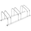 vidaXL Suporte para 3 bicicletas a&ccedil;o galvanizado