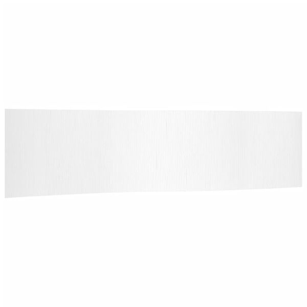 vidaXL Divis&oacute;ria largura 800 cm altura 165 cm bambu branco