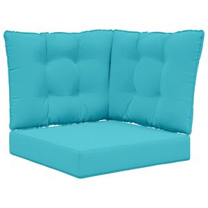 vidaXL Almofada para Sof&aacute; Externo Poli&eacute;ster Turquesa 50,5 x 50,5 cm