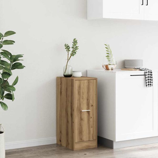 vidaXL Arm&aacute;rio botic&aacute;rio derivados de madeira carvalho artisiano