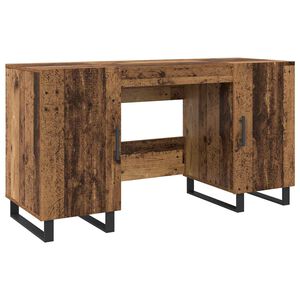 vidaXL Mesa Madeira antiga Derivados de madeira 140 x 50 x 75 cm