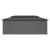 vidaXL Gazebo com cortinas 600x298x270 cm antracite