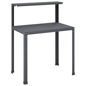 vidaXL Mesa de envasamento 100 x 50 x 104 cm A&ccedil;o revestido a p&oacute;