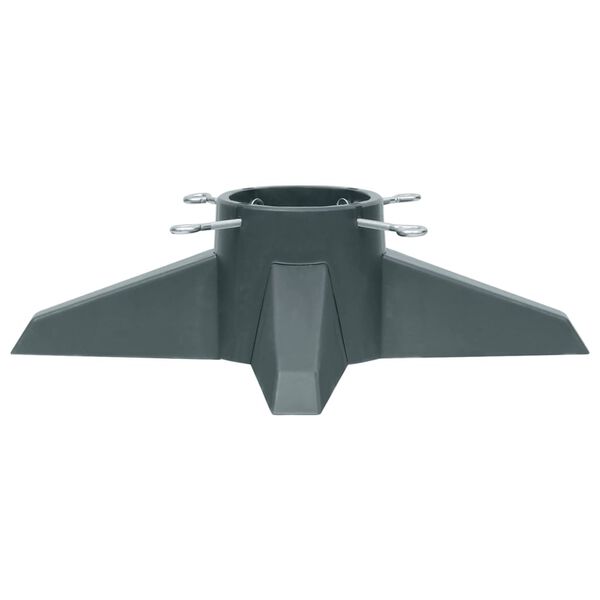 vidaXL Suporte para árvore de Natal 55,5x55,5x15 cm verde