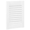 vidaXL Portas de armário 2 pcs design de persiana 39,5x29,5 cm branco