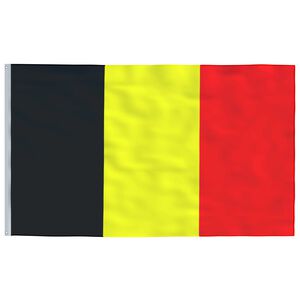 vidaXL Bandeira da B&eacute;lgica 90x150 cm