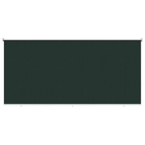 vidaXL Persiana Rol&ocirc; Externa com Bloco de 90% UV Verde-Escuro HDPE