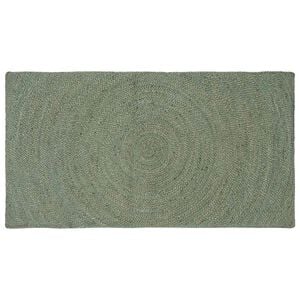 vidaXL Tapetes de &aacute;rea Verde-Azeitona 100 x 200 cm Juta