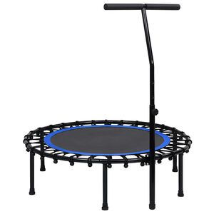 vidaXL Trampolim com pega 102 cm