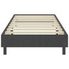 vidaXL Cama boxspring 90x200 cm tecido cinzento