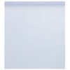 vidaXL Pel&iacute;cula janela est&aacute;tica 45x1000 cm PVC branco fosco