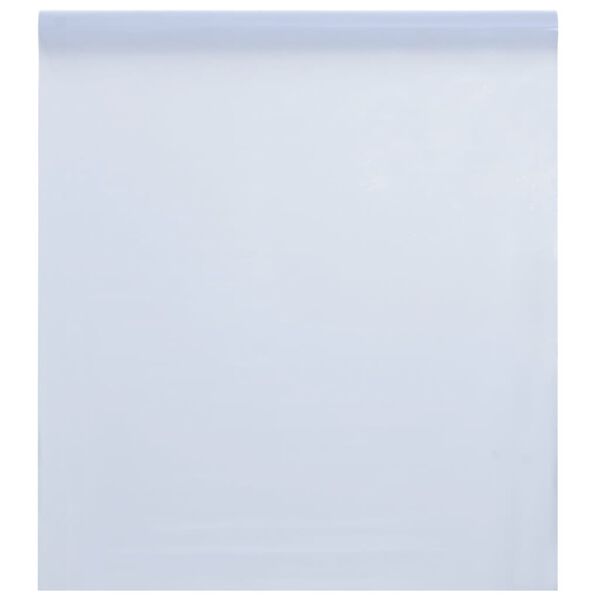 vidaXL Pel&iacute;cula janela est&aacute;tica 45x1000 cm PVC branco fosco