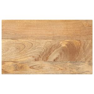 vidaXL Tampo de mesa retangular 60x20x2,5 cm mangueira maci&ccedil;a