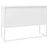 vidaXL Aparador 105x35x75 cm a&ccedil;o branco
