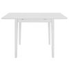 vidaXL 3 pcs conjunto de jantar MDF branco