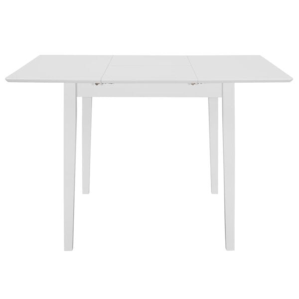 vidaXL 3 pcs conjunto de jantar MDF branco