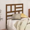 vidaXL Cabeceira de cama 81x4x104 cm pinho maci&ccedil;o castanho mel