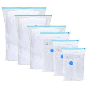 vidaXL Sacos de Armazenamento 20 unid. Transparente e Azul
