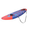 vidaXL Prancha de surf azul e vermelha 170 cm