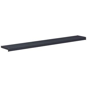 vidaXL Soleira de Janela Antracite com veios de madeira PVC