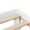 vidaXL Estrutura cama c/ cabeceira 75x190 cm pinho maciço