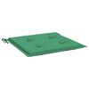 vidaXL Almofadões p/ cadeiras de jardim 4 pcs tecido oxford verde