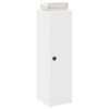vidaXL M&oacute;vel p/ casa de banho c/ suporte de rolos 20,5x22x72 cm branco
