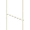 vidaXL Suporte para Roupas Liso Branco 80 x 53 x 156 cm