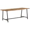 vidaXL Mesa de jantar 180x90x75 cm madeira de mangueira maci&ccedil;a