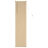 vidaXL Cortina Veneziana Marrom Claro com Padr&atilde;o 213 x 50 cm 25 mm PVC