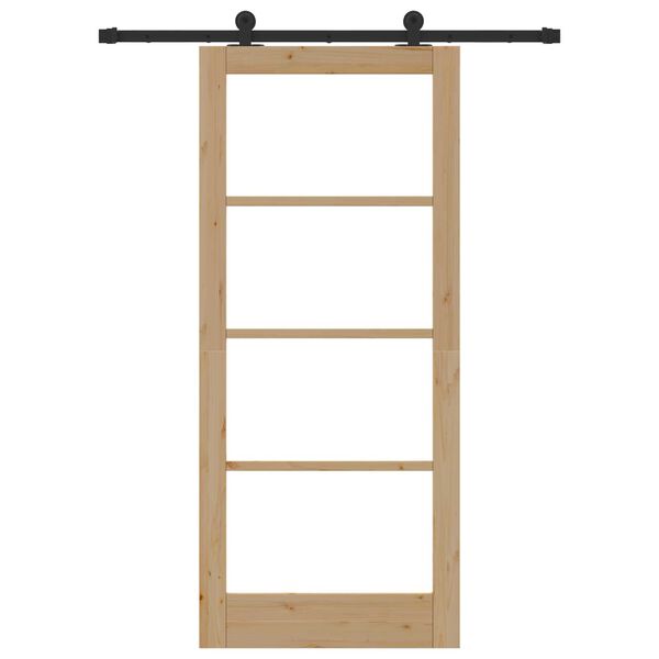 vidaXL Porta Deslizante ORKDAL Natural 86 x 198,5 cm